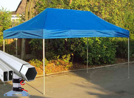 3m x 4.5m Extreme 40 Instant Shelter Royal Blue Image 2