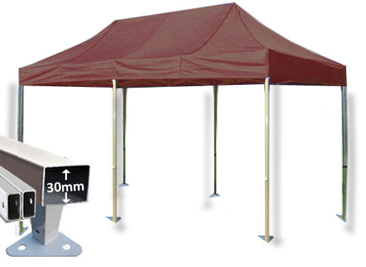 3m x 6m Trader-Max 30 Instant Shelter Brown Main Image