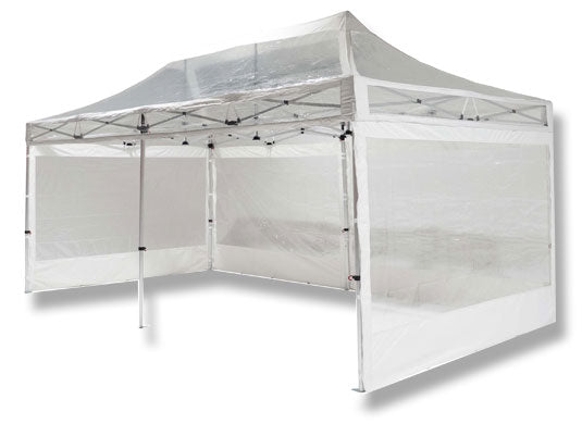 3m x 6m Extreme 40 Instant Shelter Pop Up Gazebos Clear Image 15