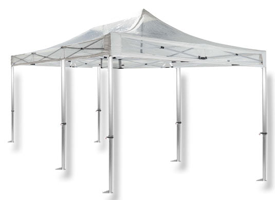 3m x 6m Extreme 40 Instant Shelter Pop Up Gazebos Clear Image 2