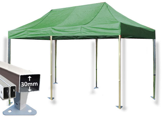 3m x 6m Trader-Max 30 Instant Shelter Green Image