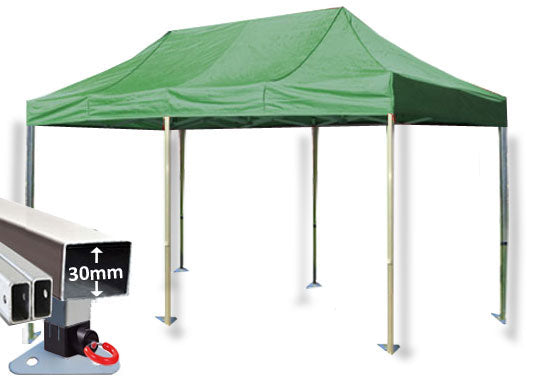 3m x 6m Trader-Max 30 Instant Shelter Green Image