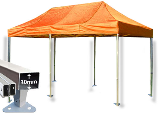 3m x 6m Trader-Max 30 Instant Shelter Orange Main Image