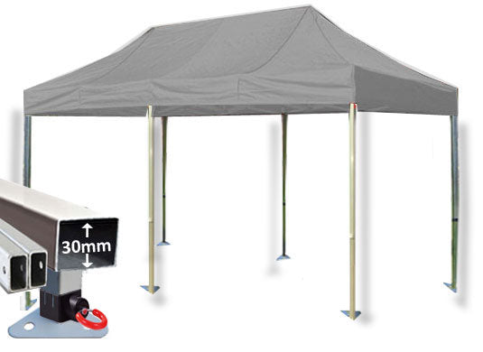 3m x 6m Trader-Max 30 Instant Shelter Silver Main Image