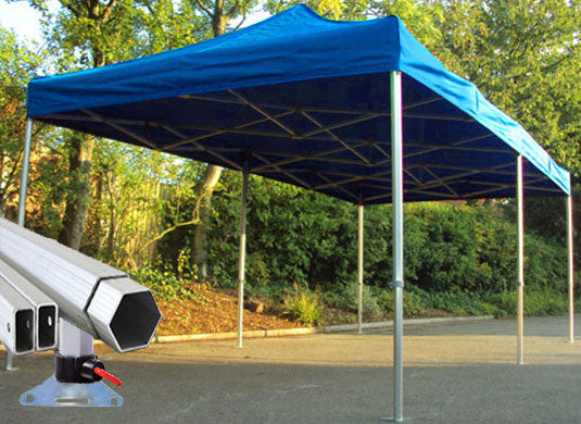 3m x 6m Extreme 40 Instant Shelter Royal Blue Image 2