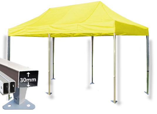 3m x 6m Trader-Max 30 Instant Shelter Yellow Main Image