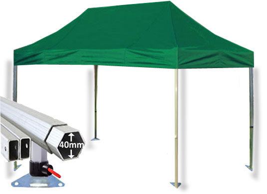 3m x 4.5m Extreme 40 Instant Shelter Green Main Image