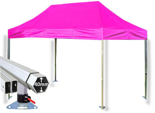 3m x 4.5m Extreme 40 Instant Shelter Pink Main Image