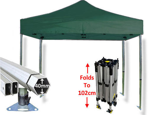 2m x 2m Compact 40 Instant Shelter Green Main Image
