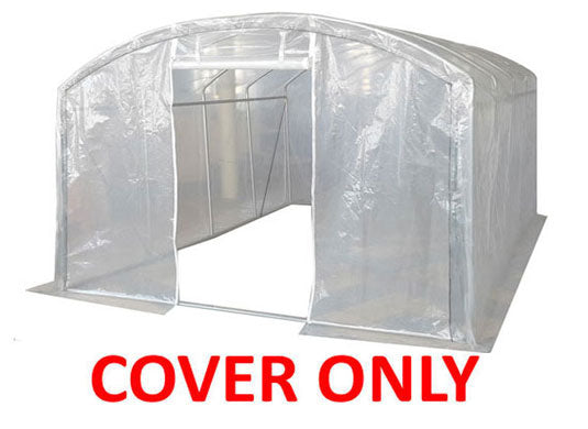 4m x 3m Extreme Clear Polythene Poly Tunnel Replacement Cover Main Image