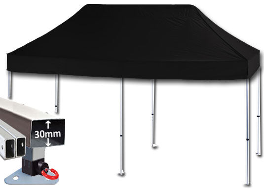 5m x 2.5m Trader-Max 30 Instant Shelter Black Main Image