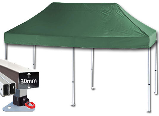 5m x 2.5m Trader-Max 30 Instant Shelter Green Main Image