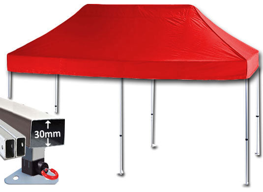5m x 2.5m Trader-Max 30 Instant Shelter Red Main Image