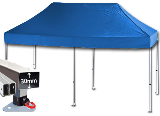 5m x 2.5m Trader-Max 30 Instant Shelter Royal Blue Main Image
