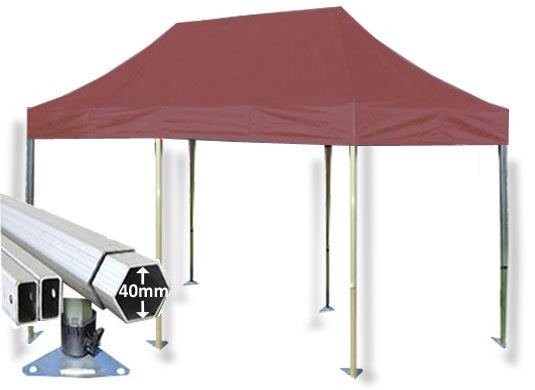3m x 6m Extreme 40 Instant Shelter Brown Main Image