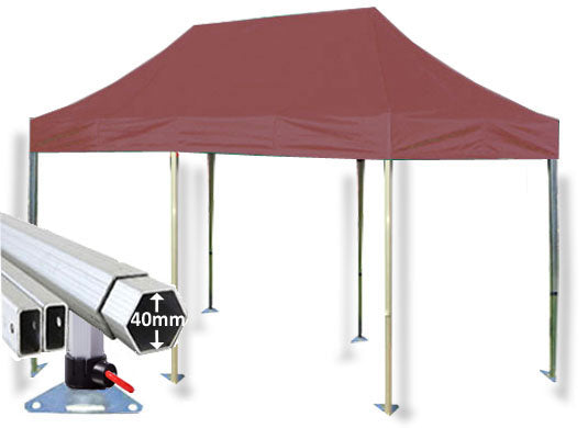 3m x 6m Extreme 40 Instant Shelter Brown Main Image