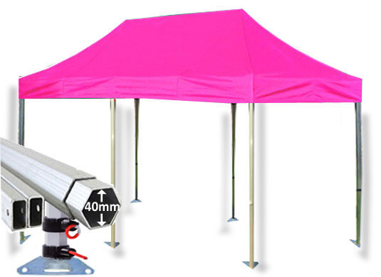 3m x 6m Extreme 40 Instant Shelter Pink Main Image
