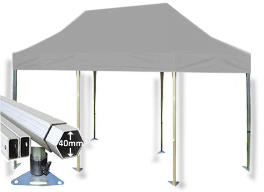 3m x 6m Extreme 40 Instant Shelter Silver Main Image