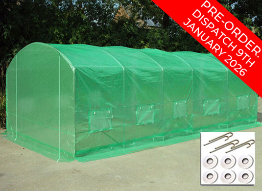 6m x 3.5m + Kit Green Pre-Order