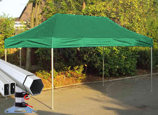 3m x 4.5m Extreme 40 Instant Shelter Green Image 2