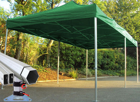 5m x 2.5m Extreme 40 Instant Shelter Green Image 2