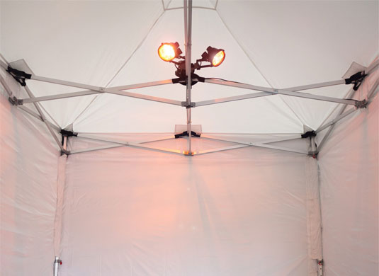 3 Way Infrared Halogen Gazebo & Instant Shelter Heater Image 4