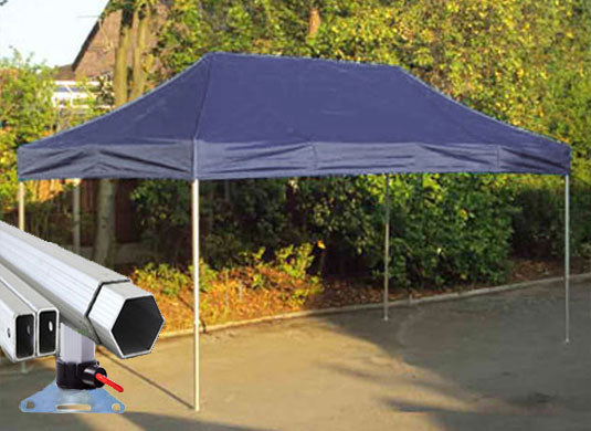 3m x 4.5m Extreme 40 Instant Shelter Navy Blue Image 2