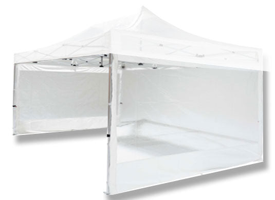 3m x 4.5m Extreme 40 Instant Shelter Sidewalls Clear Main Image