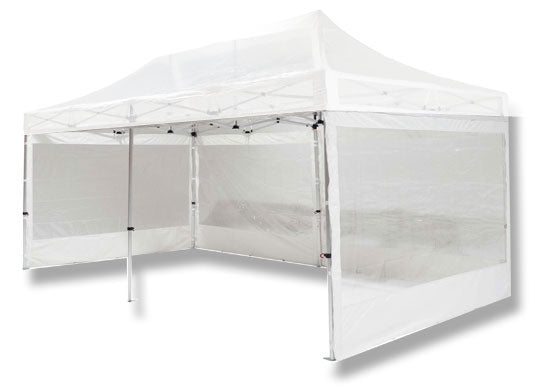 3m x 6m Extreme 40 Instant Shelter Sidewalls Clear Main Image