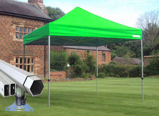 3m x 3m Extreme 40 Instant Shelter Lime Green Image 2