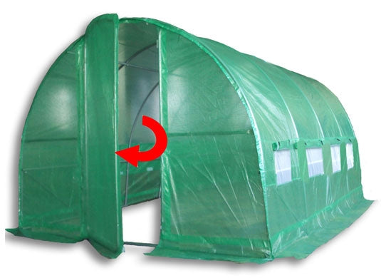 4m x 3m Pro+ Green Poly Tunnel Main Image