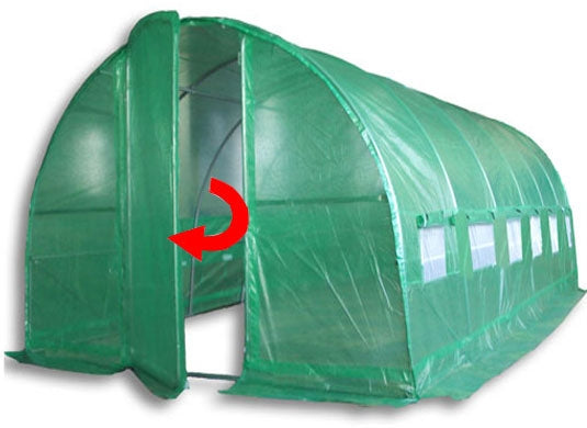 6m x 3m Pro+ Green Poly Tunnel Main Image