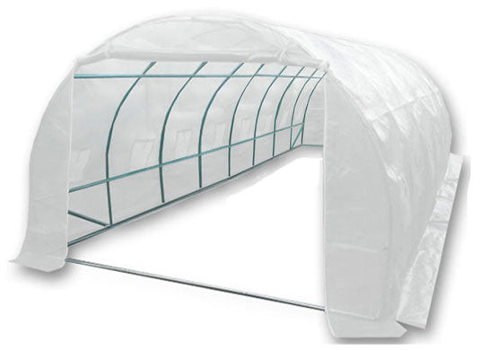 8m x 3m Pro+ White Poly Tunnel Image 9