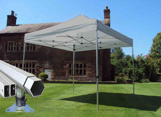 3m x 3m Extreme 40 Instant Shelter Silver Image 2
