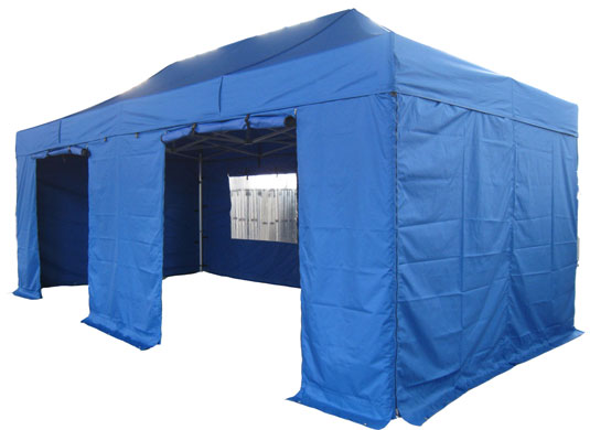 3m x 4.5m Extreme 50 Instant Shelter Royal Blue Image 14
