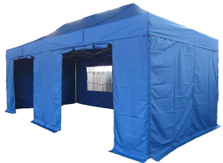 3m x 6m Extreme 50 Instant Shelter Royal Blue Image 14