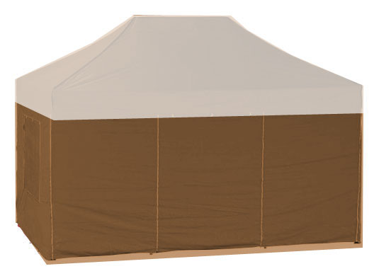 3m x 2m Compact 40 Instant Shelter Sidewalls Brown Main Image