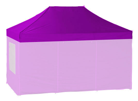 3m x 2m Trader-Max 30 Instant Shelter Replacement Canopy Purple Main Image