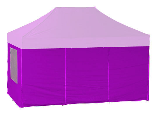 3m x 2m Extreme 40 Instant Shelter Sidewalls Purple Main Image