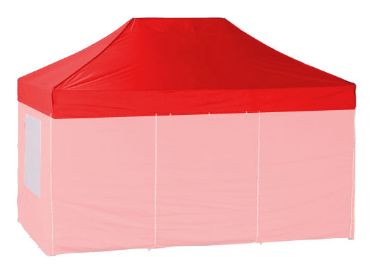 3m x 2m Compact 40 Instant Shelter Replacement Canopy Red Main Image