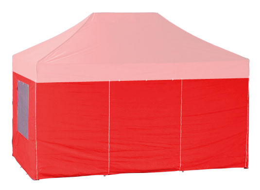3m x 2m Extreme 40 Instant Shelter Sidewalls Red Main Image