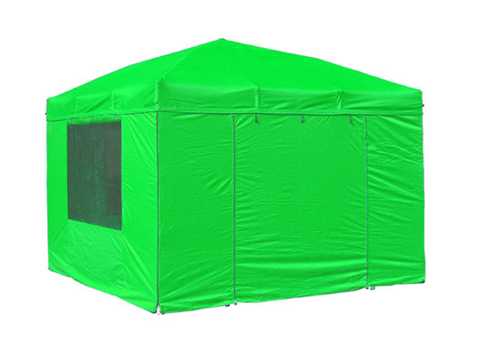 3m x 3m Trader-Max 30 Instant Shelter Lime Green Image 11