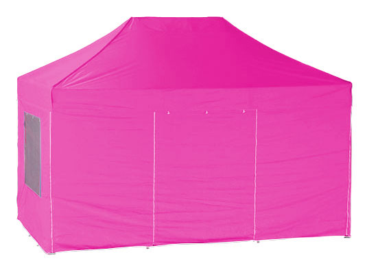 3m x 4.5m Compact 40 Instant Shelter Pink Image 15