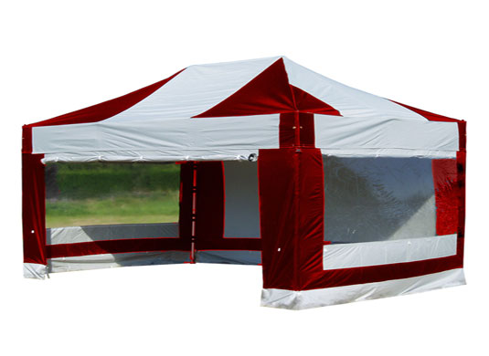 3m x 4.5m Extreme 50 Instant Shelter Red/White Image 13