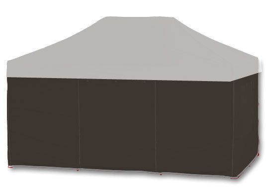 3m x 4.5m Extreme 40 Instant Shelter Sidewalls Black Main Image