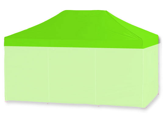 3m x 4.5m Extreme 40 Instant Shelter Replacement Canopy Lime Green Main Image