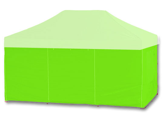 3m x 4.5m Extreme 40 Instant Shelter Sidewalls Lime Green Main Image 