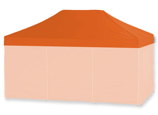 3m x 4.5m Compact 40 Instant Shelter Replacement Canopy Orange Main Image