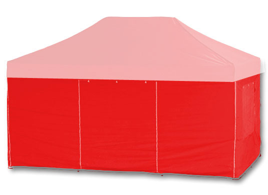 3m x 4.5m Extreme 40 Instant Shelter Sidewalls Red Main Image