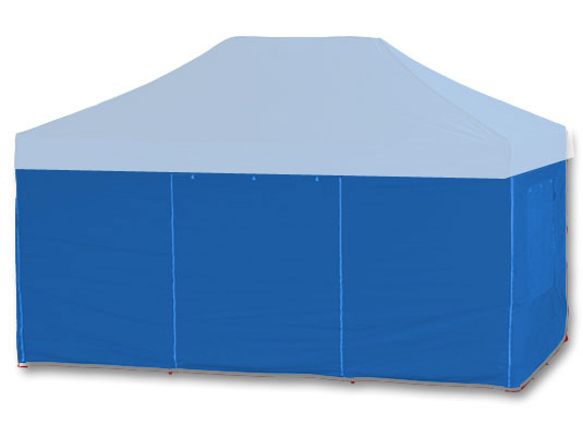 3m x 4.5m Extreme 40 Instant Shelter Sidewalls Royal Blue Main Image